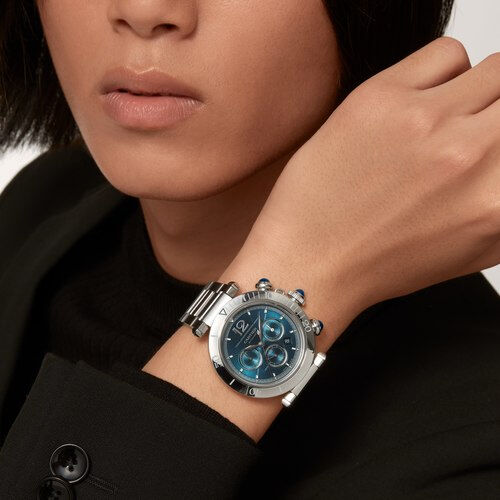 Cartier pasha automatic chronograph shop